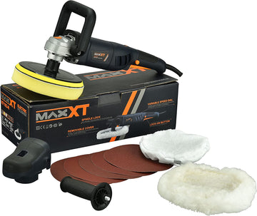 Car waxing machine for polishing cars, motorcycles, furniture, floors, sofas and other machines is light and powerful Car Polisher R7183-R